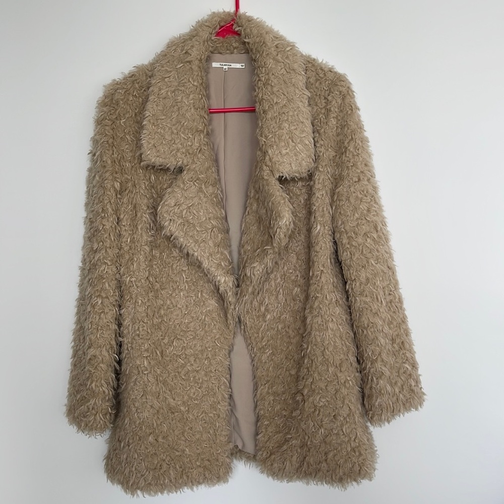Tularosa Violet shag coat